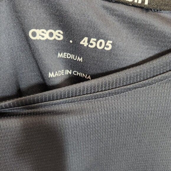 ASOS 4505 Icon long sleeve‎ run top in BLack Size Medium - Picture 5 of 6